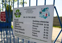 PSZOK w Zakroczymiu nieczynny 15 sierpnia