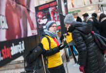 Różaniec publiczny i pikieta antyaborcyjna w Nasielsku