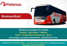 Wstrzymane kursy, powroty na trasy