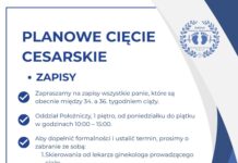 Cesarskie cięcie z wyprzedzeniem