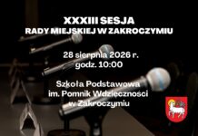 XXXIII sesja Rady Miejskiej w Zakroczymiu