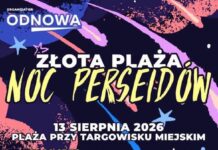 Noc Perseidów na Złotej Plaży