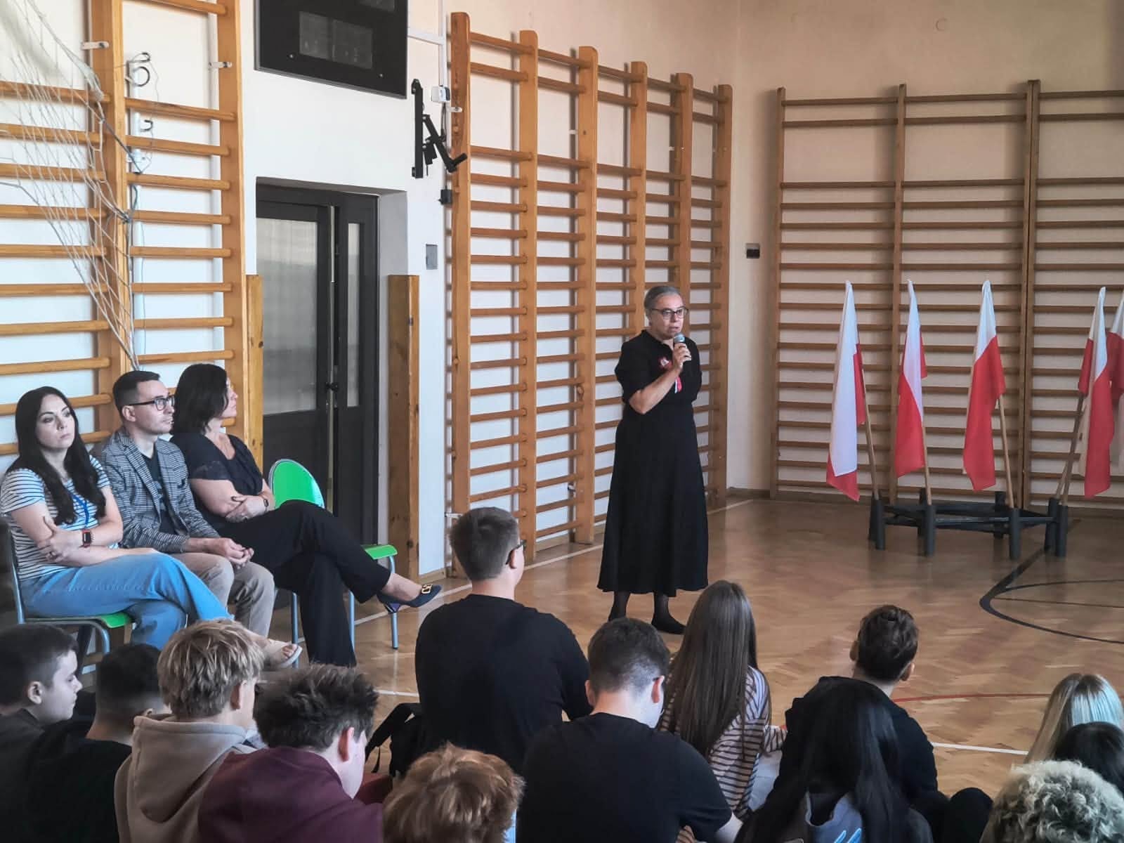 Apel historyczny w Technikum im. ks. Stanisława Poniatowskiego — zdjęcie 3