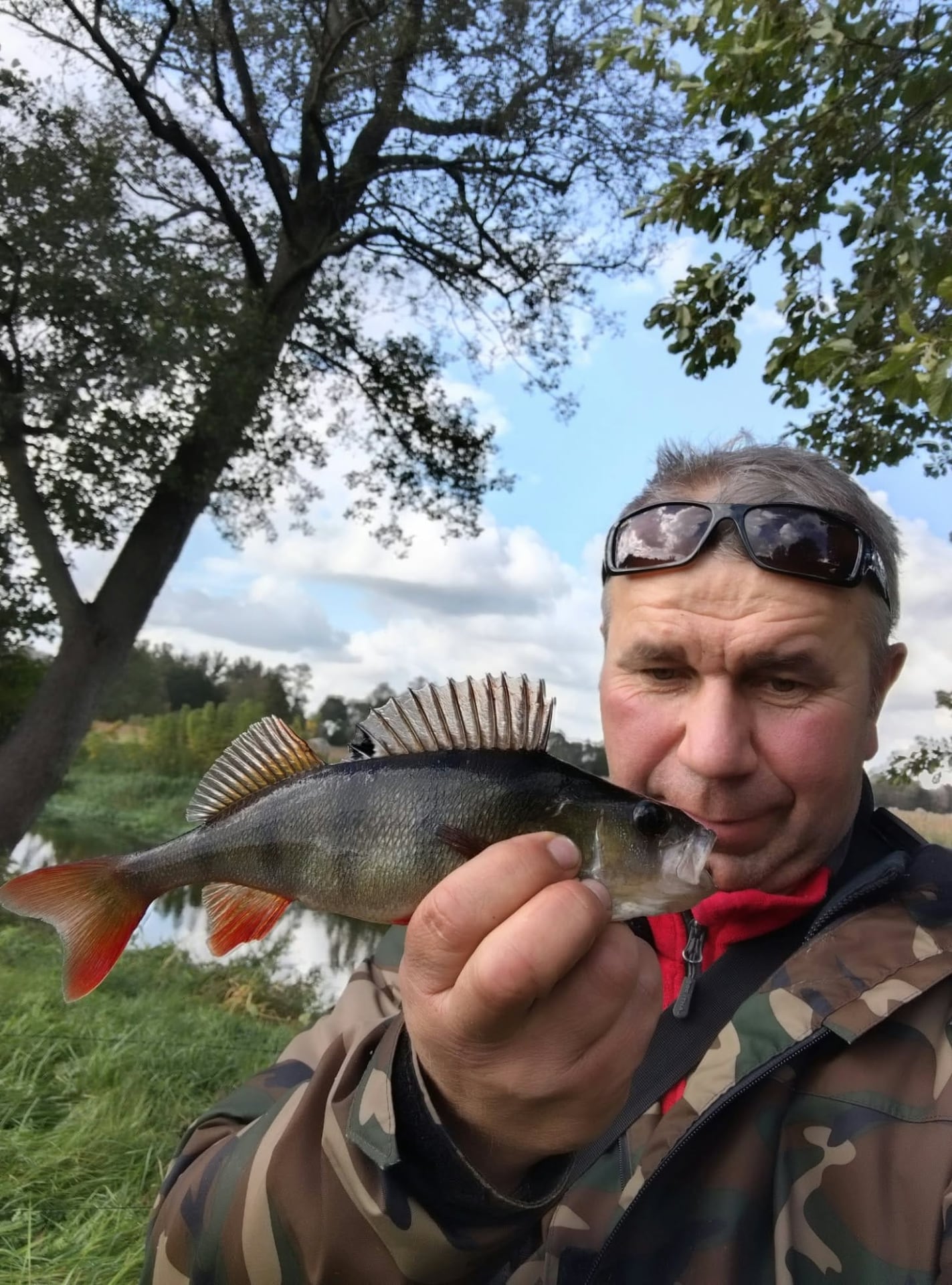 Nad Wkrą brały tylko okonie