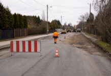 Grafika ilustracyjna — drogi i utrudnienia