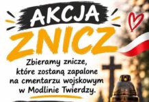 Szkoły zbierają znicze przed Wszystkimi Świętymi Plakat Akcji Znicz SP nr 3