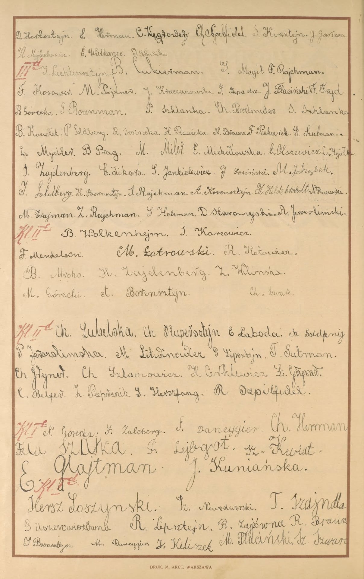 Uczniowie z Nowego Dworu podpisali się dla Ameryki